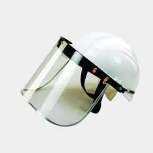 The electrical safety helmet with visor