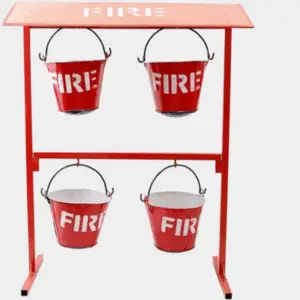 Fire Bucket and Stand